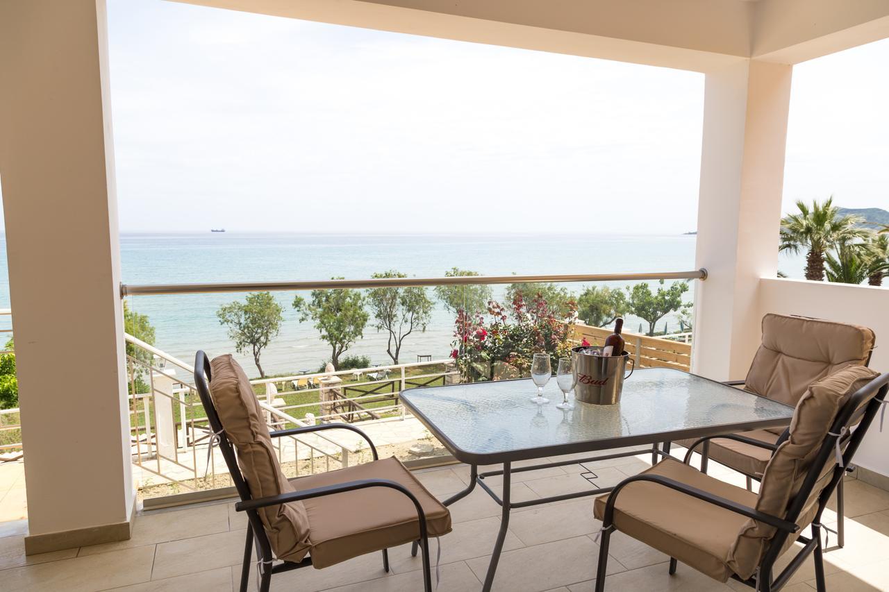 Laura Beach House Alykes  Bagian luar foto