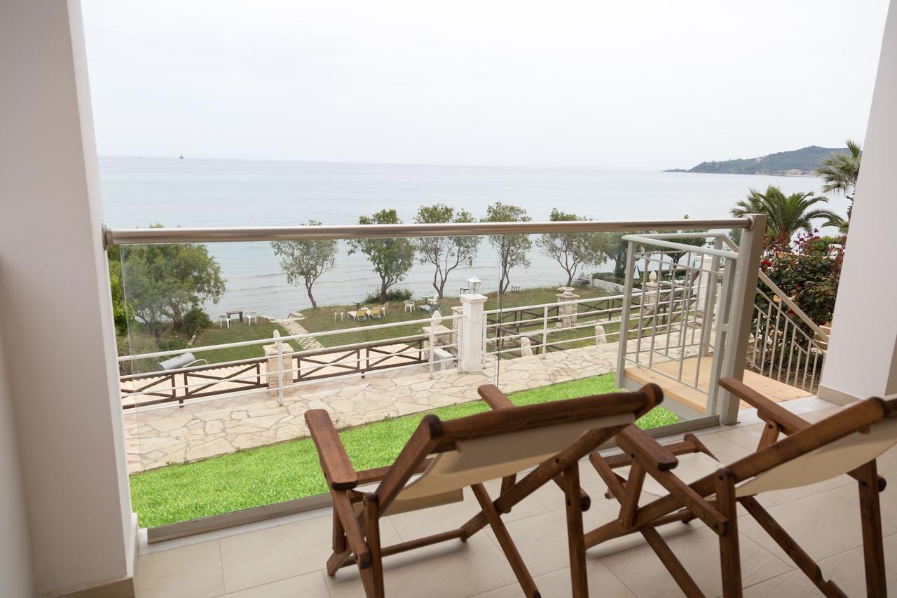Laura Beach House Alykes  Bagian luar foto