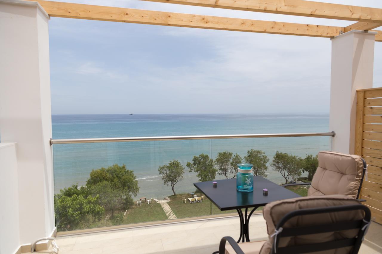 Laura Beach House Alykes  Bagian luar foto
