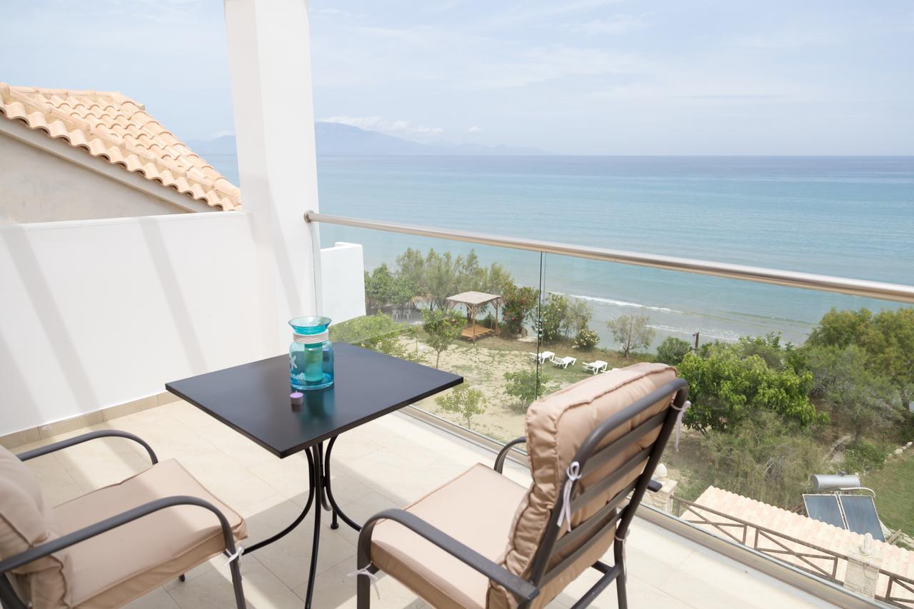 Laura Beach House Alykes  Bagian luar foto