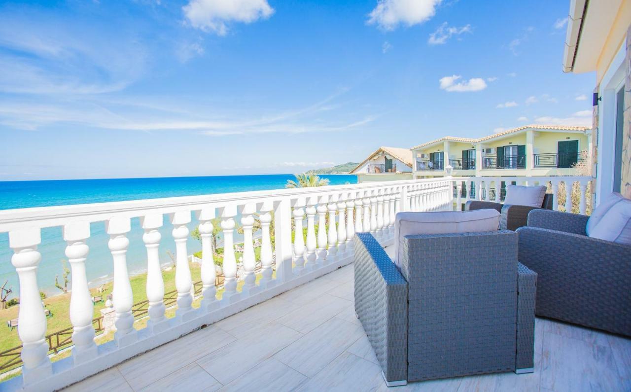 Laura Beach House Alykes  Bagian luar foto